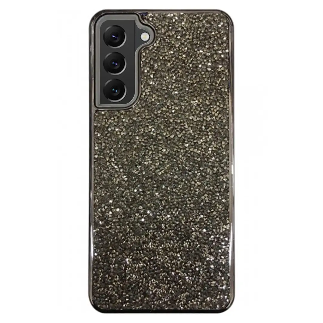 Samsung Galaxy S22 Plus Glitter Bling Case Black